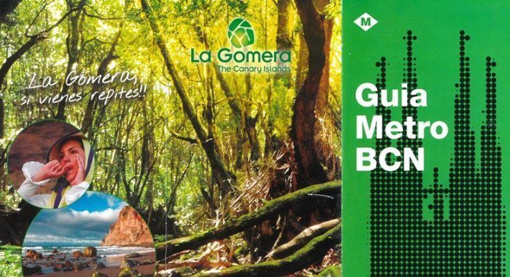 La Gomera promociona su imagen en los metros de Madrid y Barcelona