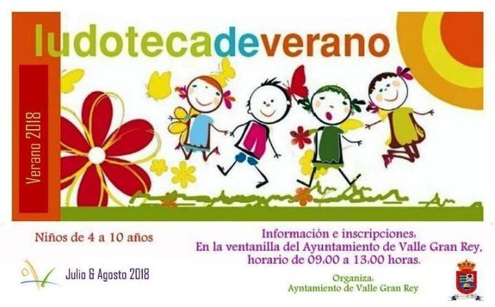 Valle Gran Rey tendrá ludoteca de verano para los más pequeños