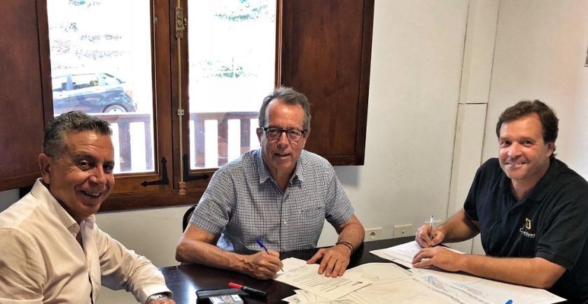 Hermigua recibe la obra del Pescante incluida en el Fondo de Desarrollo de Canarias (FDCAN)
