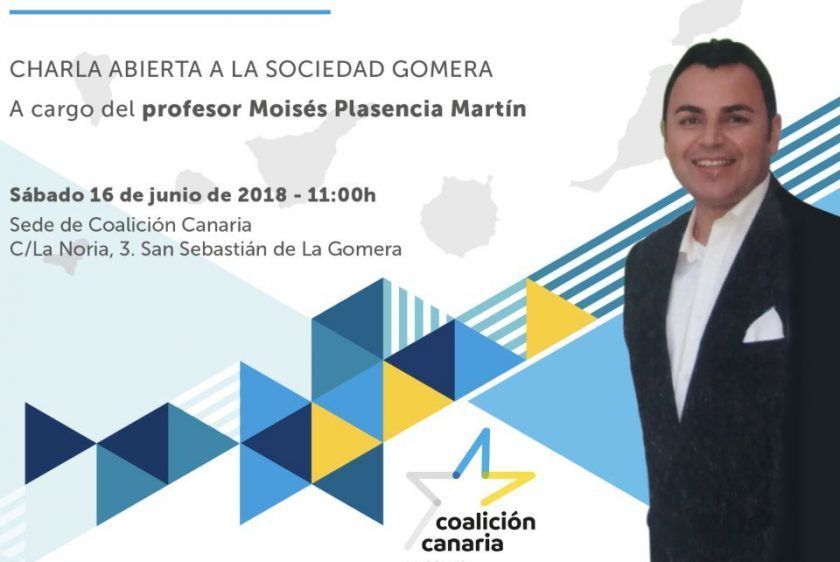Coalición Canaria de La Gomera conmemora sus 25 años con una charla abierta al público