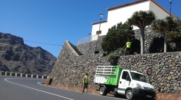 Valle Gran Rey mejora las infraestructuras de la zona de San Antonio