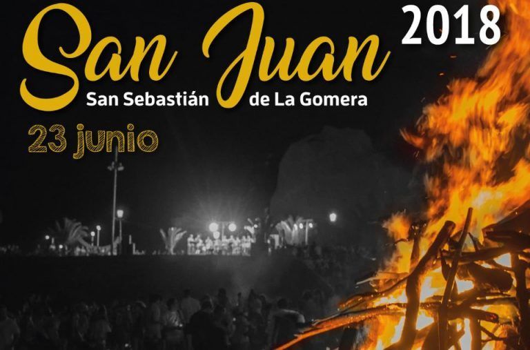 Una veintena de hogueras iluminarán la noche de San Juan en San Sebastián de La Gomera