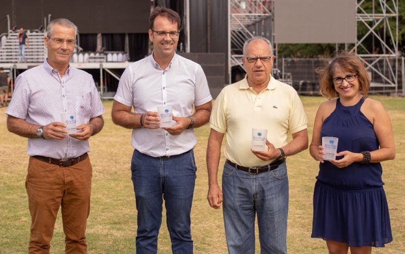 La Gomera apuesta por la sostenibilidad en sus Fiestas Lustrales fomentando el uso de vasos reutilizables