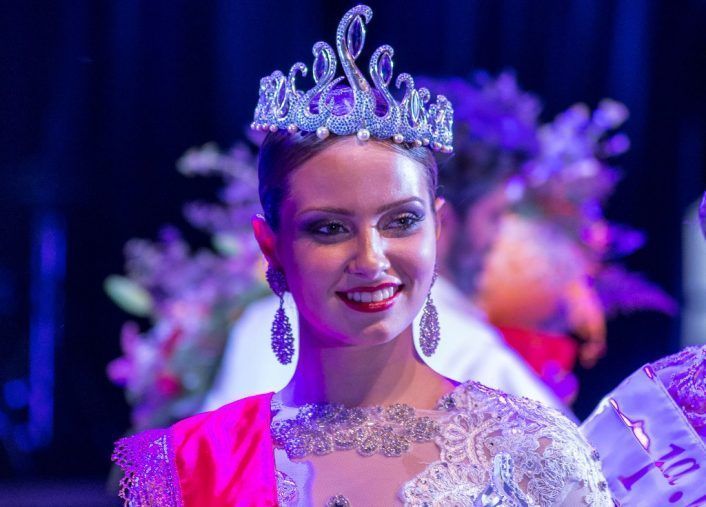 Andrea García Darias Reina de las Fiestas Lustrales de La Gomera 2018
