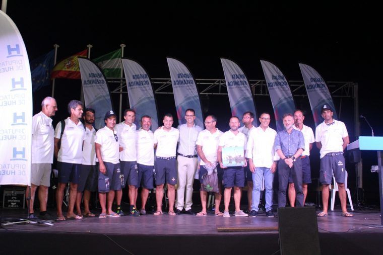 Cálida bienvenida a los tripulantes de las doce embarcaciones de la Regata Huelva-La Gomera