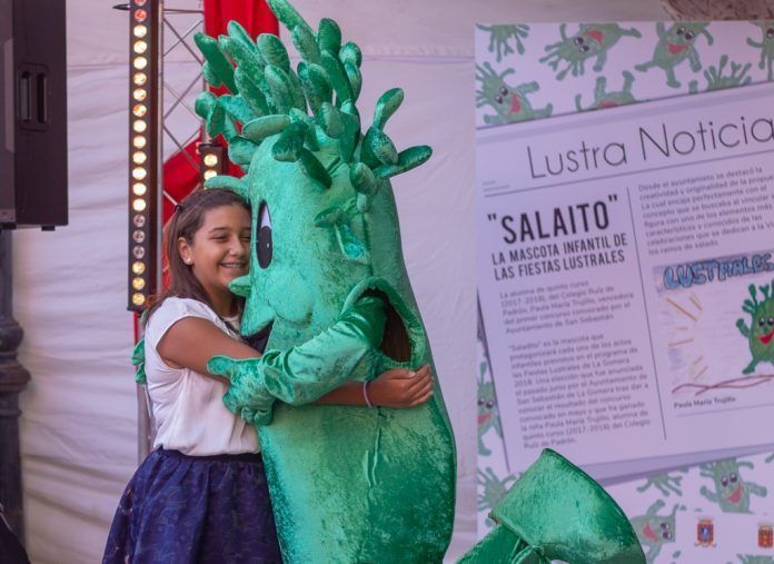 “Salaito” se presenta ante los niños y niñas de San Sebastián de La Gomera