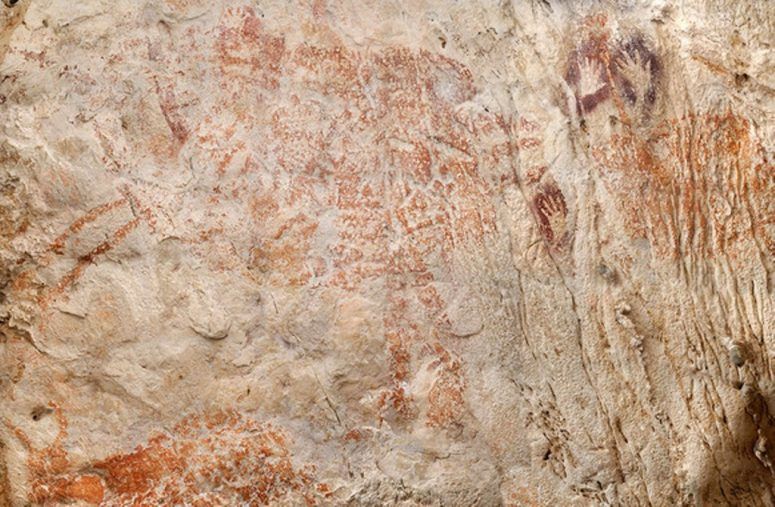 Hallado en Indonesia el testimonio de arte figurativo más antiguo del mundo
