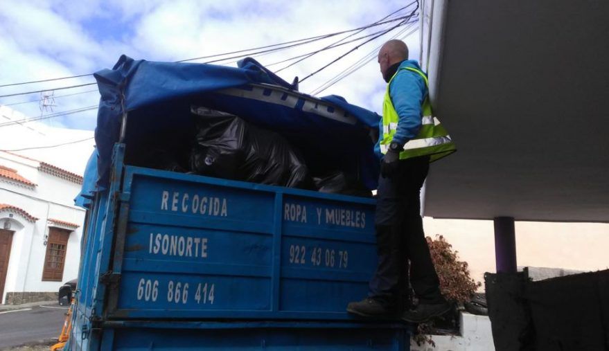 La Gomera selecciona 1000 kilos de Tapones Solidarios
