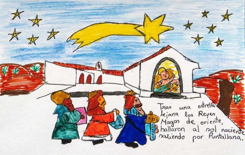 San Sebastián ya tiene tarjeta ganadora del concurso infantil y juvenil para Navidad