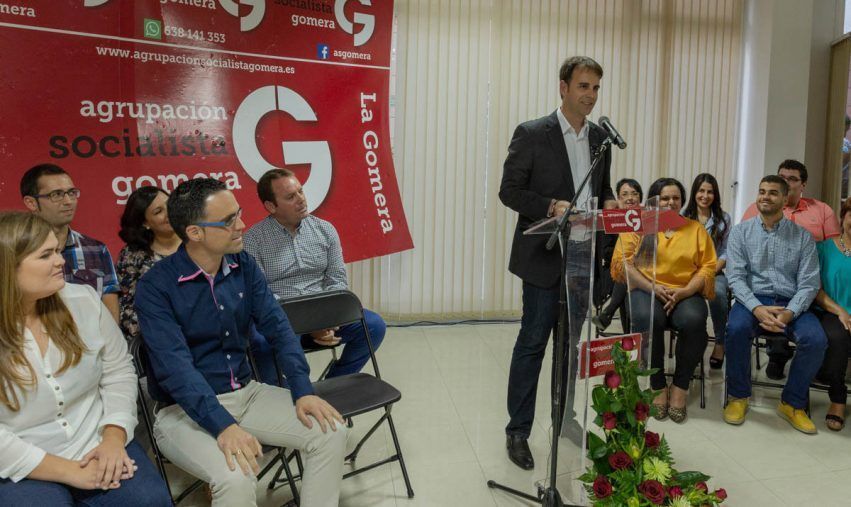 Adasat Reyes elegido secretario local de ASG en San Sebastián de La Gomera
