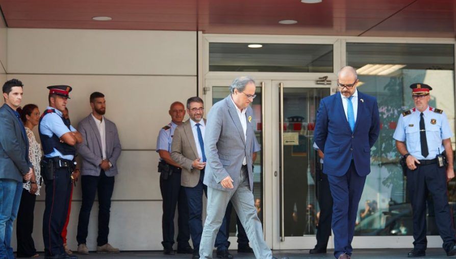 Crisis en el Govern por las cargas de los Mossos en Girona y Terrasa que ponen el foco sobre el papel de Miquel Buch