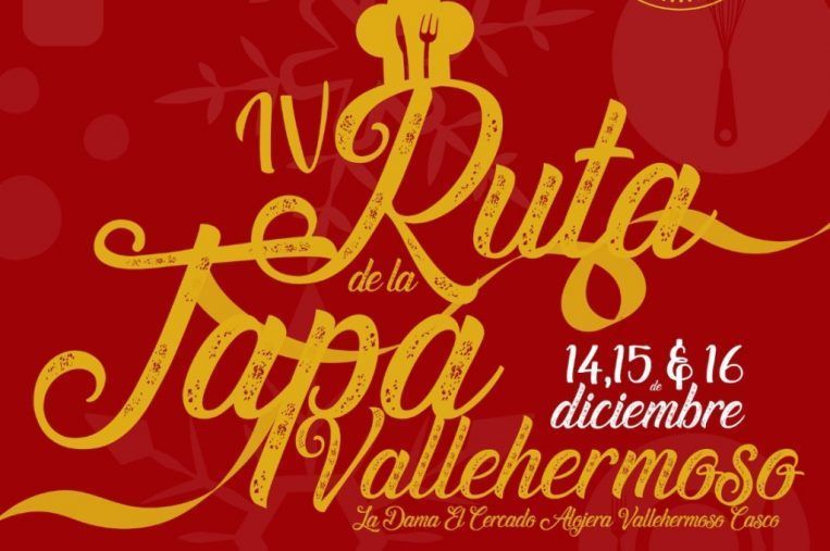 Vallehermoso pone en marcha la cuarta edición de la Ruta de la Tapa del 14 al 16 de diciembre