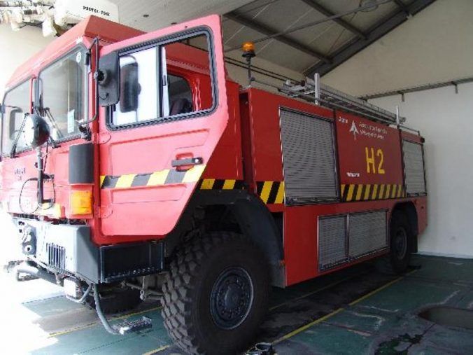 Aena donará dos vehículos de Extinción de Incendios al Cabildo de la Gomera y al Ayuntamiento de Alajeró