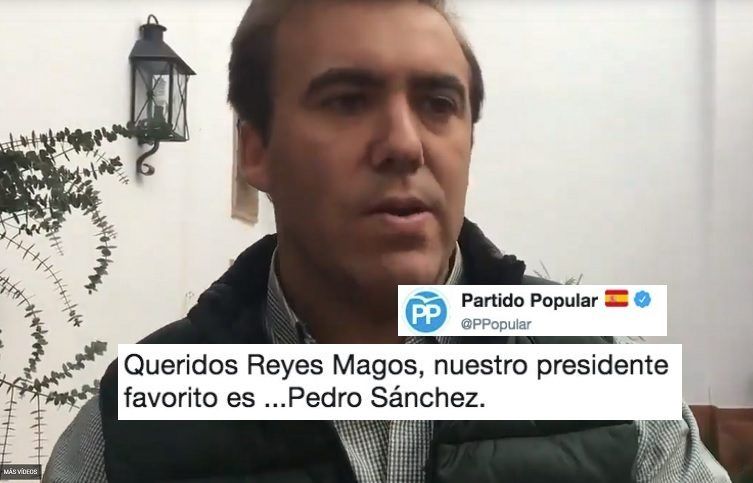 El PP difunde un vídeo en el que se desea la muerte a Pedro Sánchez