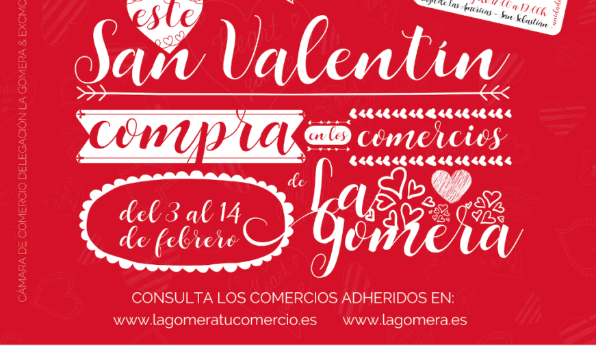 Comienza la campaña ‘Este San Valentín compra en los comercios de La Gomera’