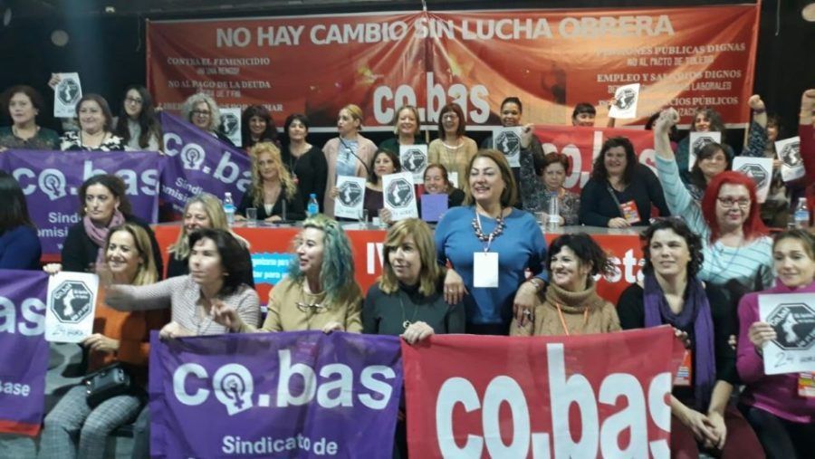 El IV Congreso estatal de Co.bas reafirma su compromiso con las trabajadoras con el apoyo unánime a la huelga del 8 de marzo