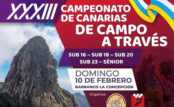 Hoy se celebra el “XXXIII Campeonato de Canarias de Campo a Través, en San Sebastián de La Gomera