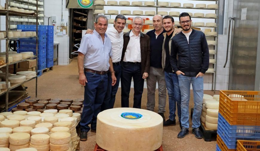 Un queso de Gran Canaria de 174 kilos, el más grande de Canarias y el mayor curado de España