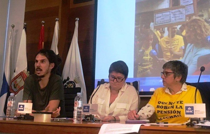 Alberto Rodríguez: “dignificar las pensiones es cuestión de valentía política, la que le ha faltado al Gobierno de Pedro Sánchez”