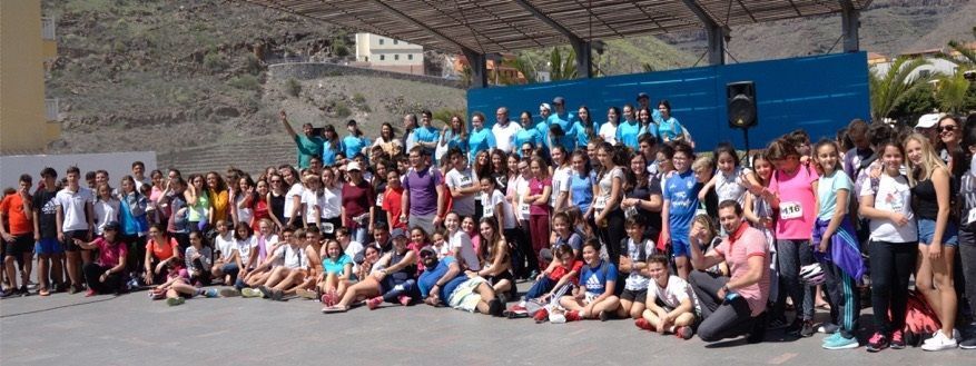 160 alumnos de varios centros educativos de La Gomera participarán en el ‘III Triatlón Escolar de Playa de Santiago’