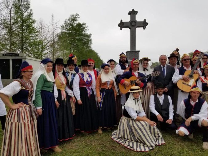 Canarias participa en el homenaje a los isleños que fundaron San Antonio