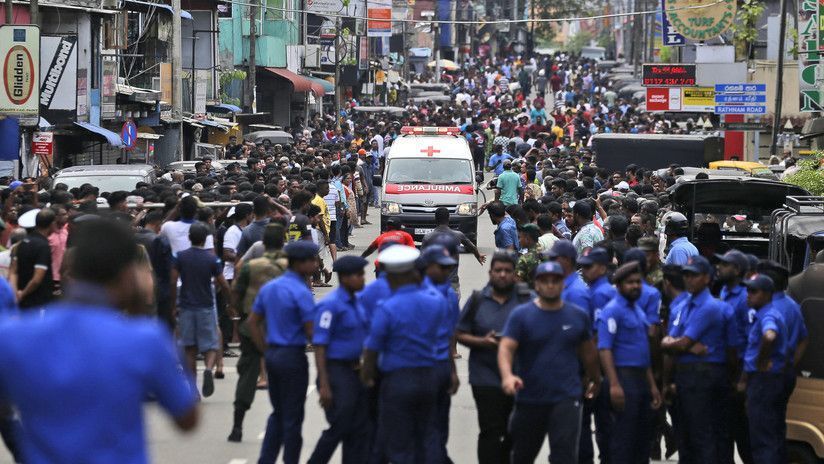 Sri Lanka ya suma ocho explosiones, 180 personas resultaron muertas y al menos 500 heridas