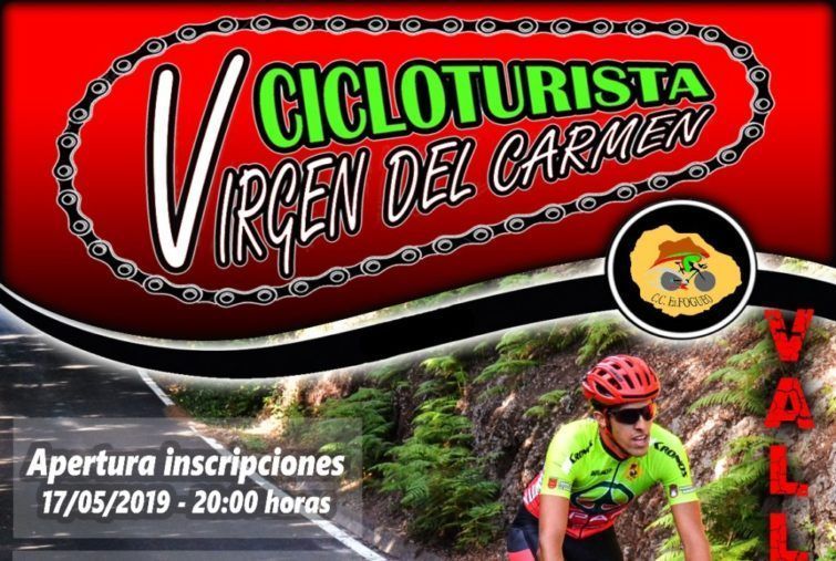 El viernes se abre inscripción de la v cicloturista Virgen del Carmen