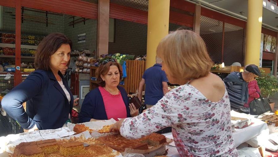 Ventura del Carmen Rodríguez propone hacer del Mercado de San Sebastián un lugar de encuentro gastronómico y cultural