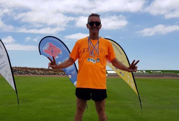 Un oro y 3 platas para el C.E.A. Almogrote, Ignacio Darias Castilla en el campeonato de Canarias