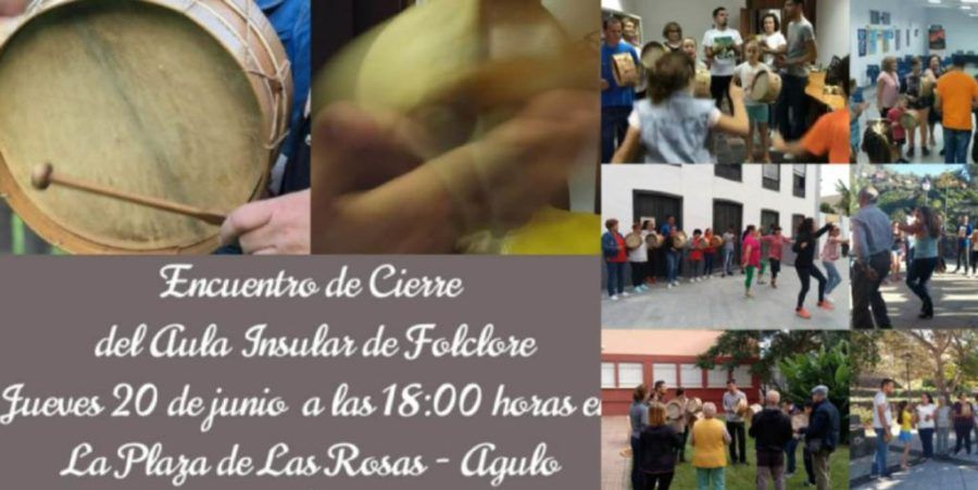 El Aula Insular de Folclore concluye el curso con un gran encuentro este jueves en Las Rosas