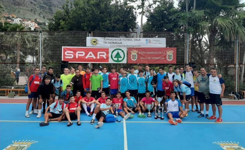 La Hila FS en Cadetes y Santa Clara FS en Veteranos fueron los campeones en Hermigua
