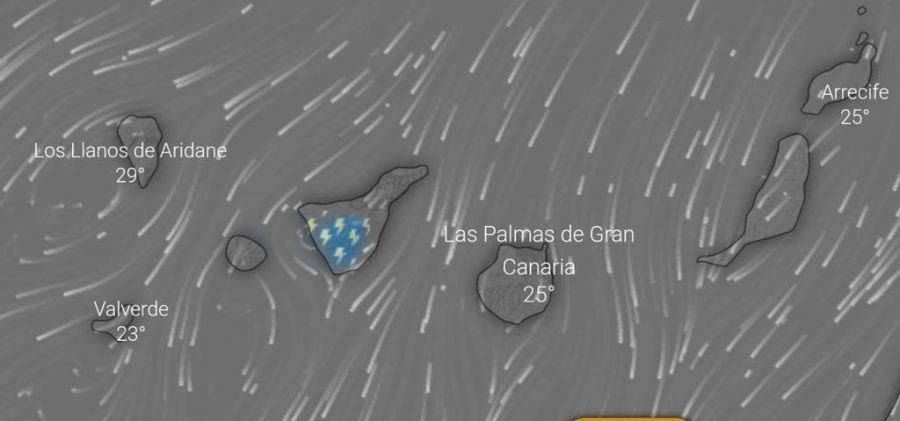El tiempo en Canarias