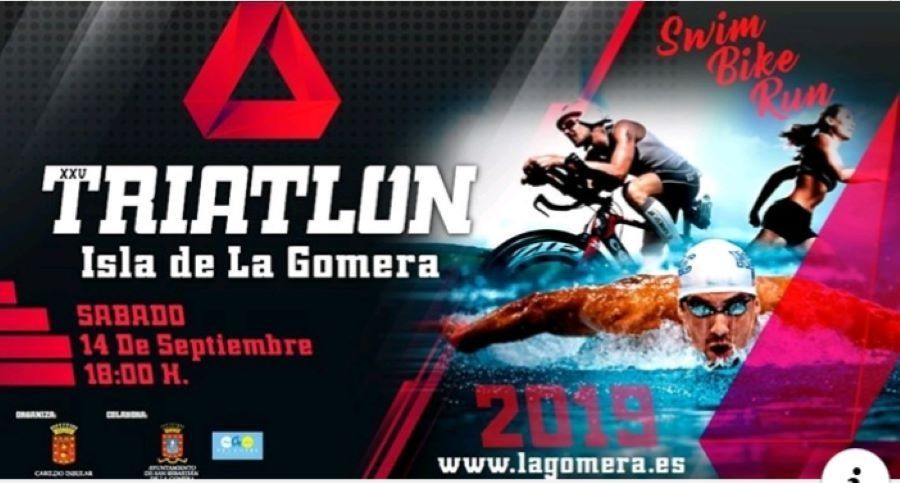 La Gomera se prepara para celebrar la XXV edición de su Triatlón
