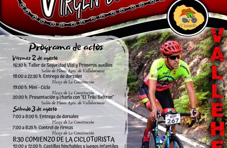 La Dama, Epina y la Cicloturista protagonistas del fin de semana de Vallehermoso