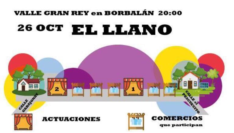 Valle Gran Rey suspende “El comercio actúa” en El Llano, por inclemencias meteorológicas