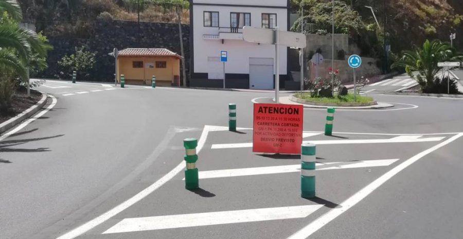 Cortes de carretera sábado 5 de octubre debido a la VI Ciclo Isla de La Gomera