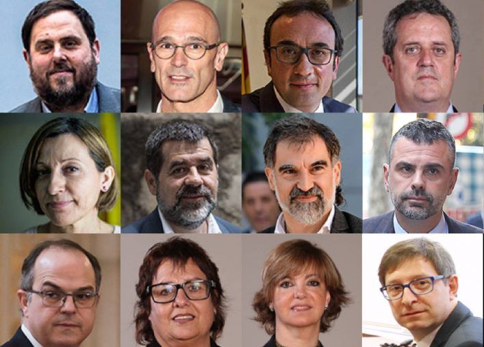 El Supremo condena a 13 años de prisión a Junqueras, a 11 años y medio a Forcadell y a 9 a los ‘Jordis’