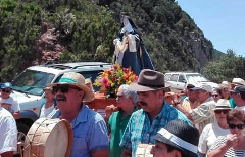 Fin de semana festivo en Vallehermoso en Guará, la Pilarica y Santa Clara