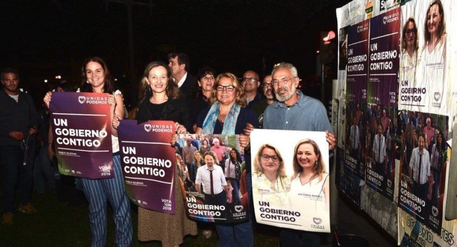 Victoria Rosell, Alberto Rodríguez, Meri Pita y Fátima González encaran la campaña electoral para revalidar a Unidas Podemos como “segunda fuerza” de Canarias