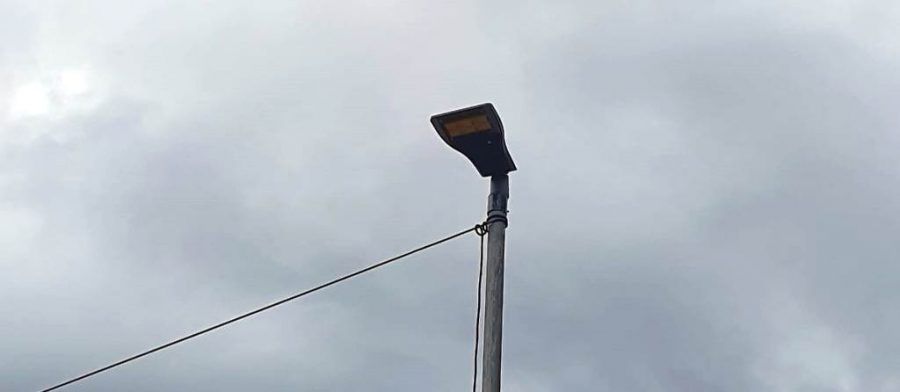 Hermigua instala iluminación LED en dos barrios del municipio