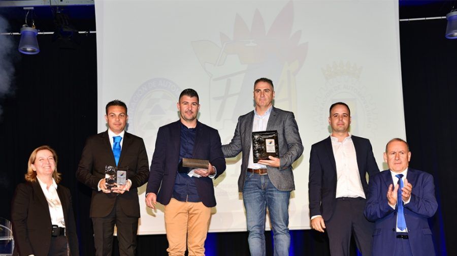 La Escudería Gomera Racing arropó a sus galardonados en la Gala de Campeones de la Federación Canaria de Automovilismo