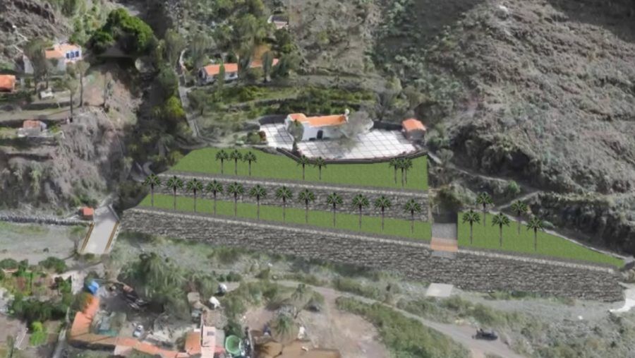 774.000 euros en el acondicionamiento del talud de la Ermita de Los Santos Reyes