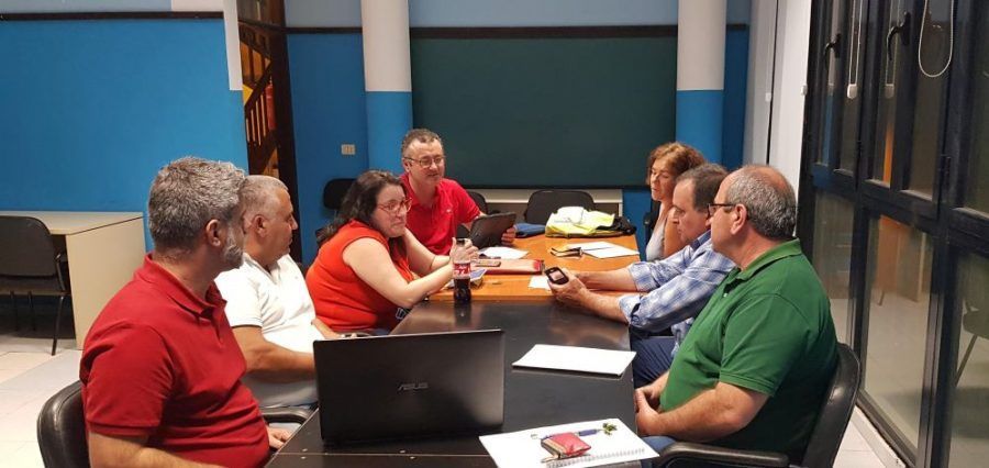 Alajeró, Cámara de Comercio y entidades empresariales analizan el futuro de la zona industrial