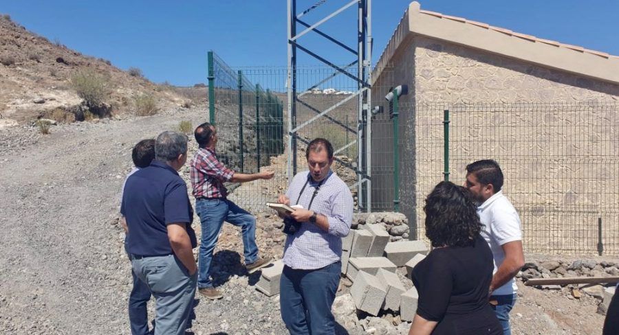 El nuevo repetidor de Artamache dará cobertura a toda la comarca de Playa de Santiago