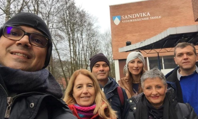 Profesorado gomero viaja a Noruega con el consorcio Erasmus +