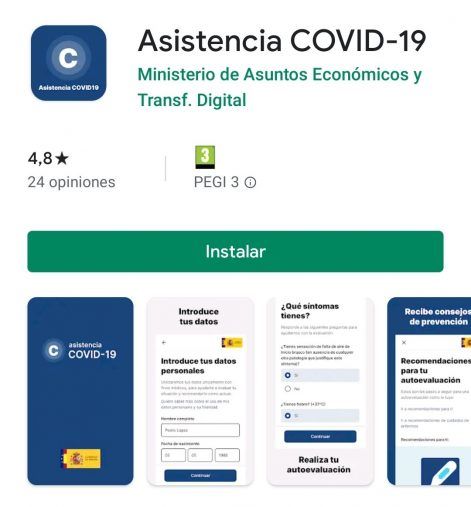 Sanidad pone en marcha una aplicación móvil para seguimiento de COVID19 junto con el Ministerio de Sanidad