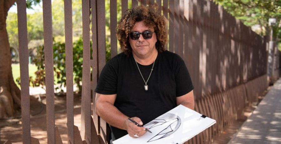Lucas Darías, el dibujo, compañía constante, foco y guía de la vida
