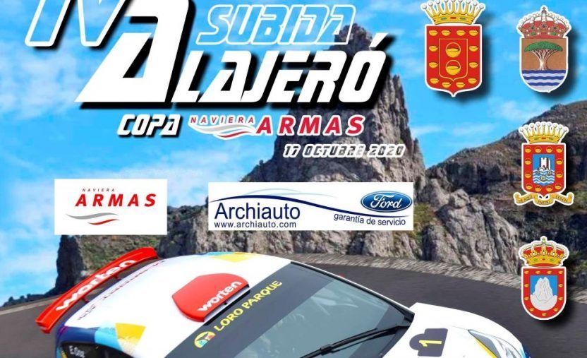 Una treintena de equipos estarán en la IV Subida Alajeró