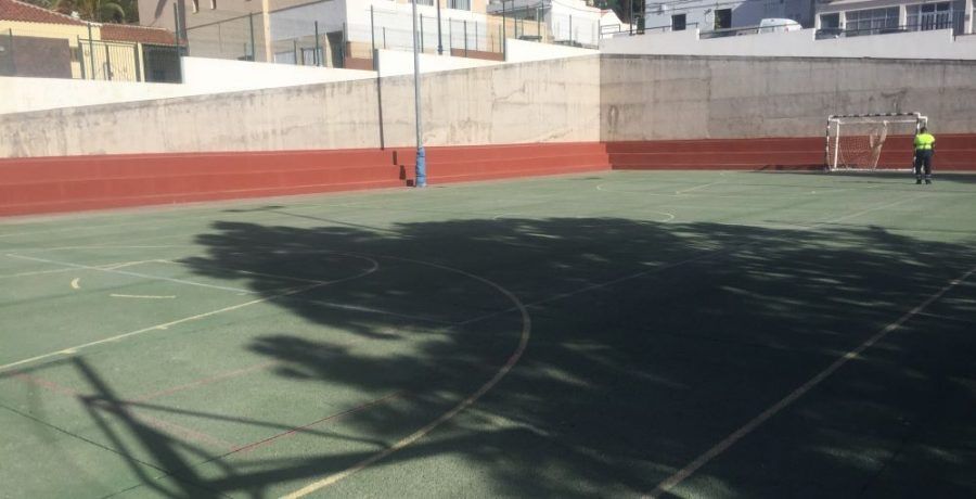 El Ayuntamiento inicia las obras de adecuación de la cancha municipal de Alajeró
