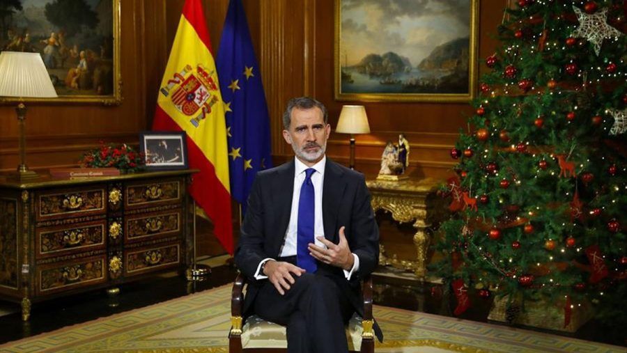 Felipe VI elude en su discurso toda referencia al rey emérito y pide «un gran esfuerzo colectivo» contra la pandemia